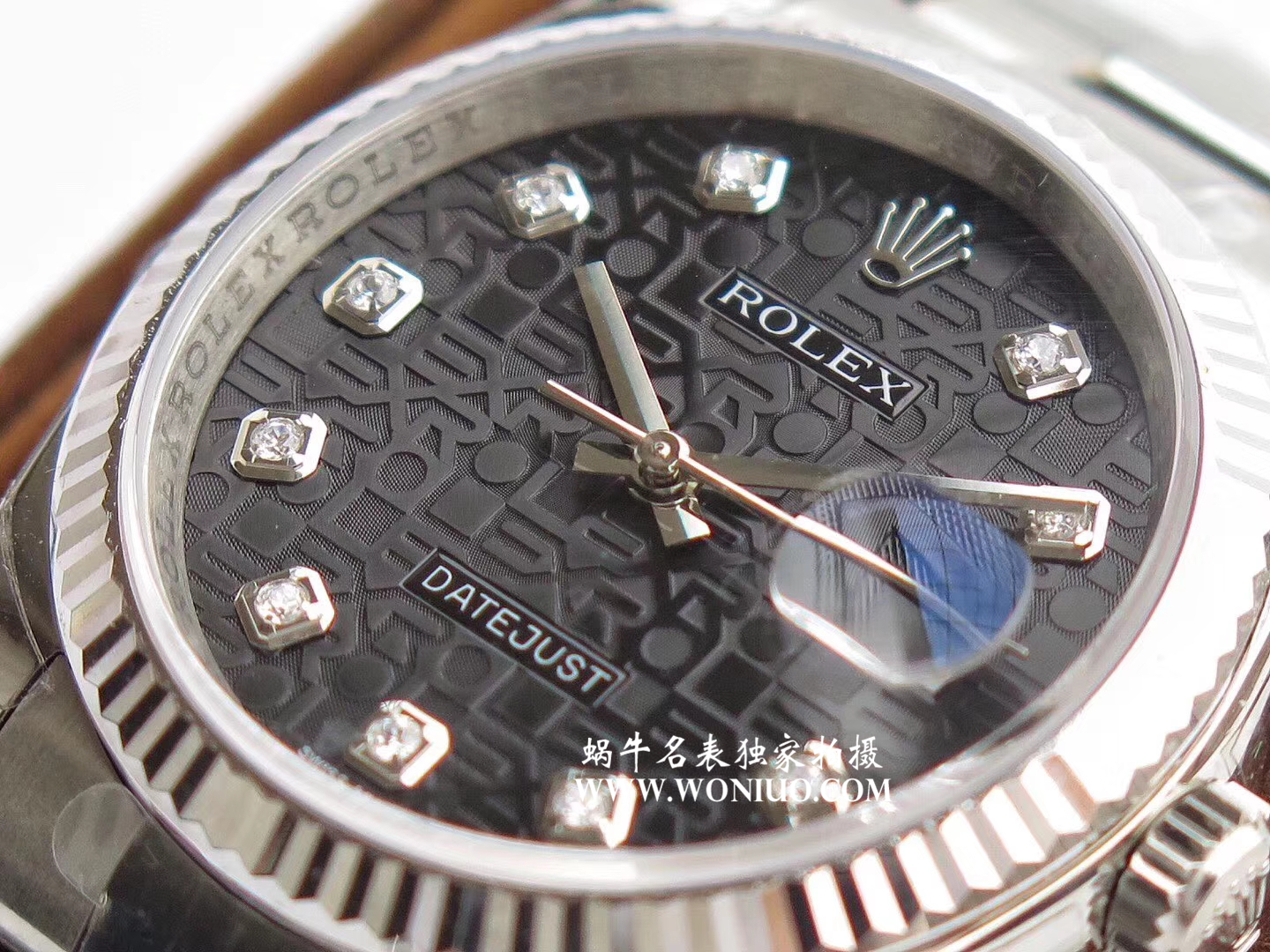 【DJ一比一超A高仿手表】 Rolex   Datejust 系列116238 钻石时标 花纹表盘女士 wrist watch  / R086