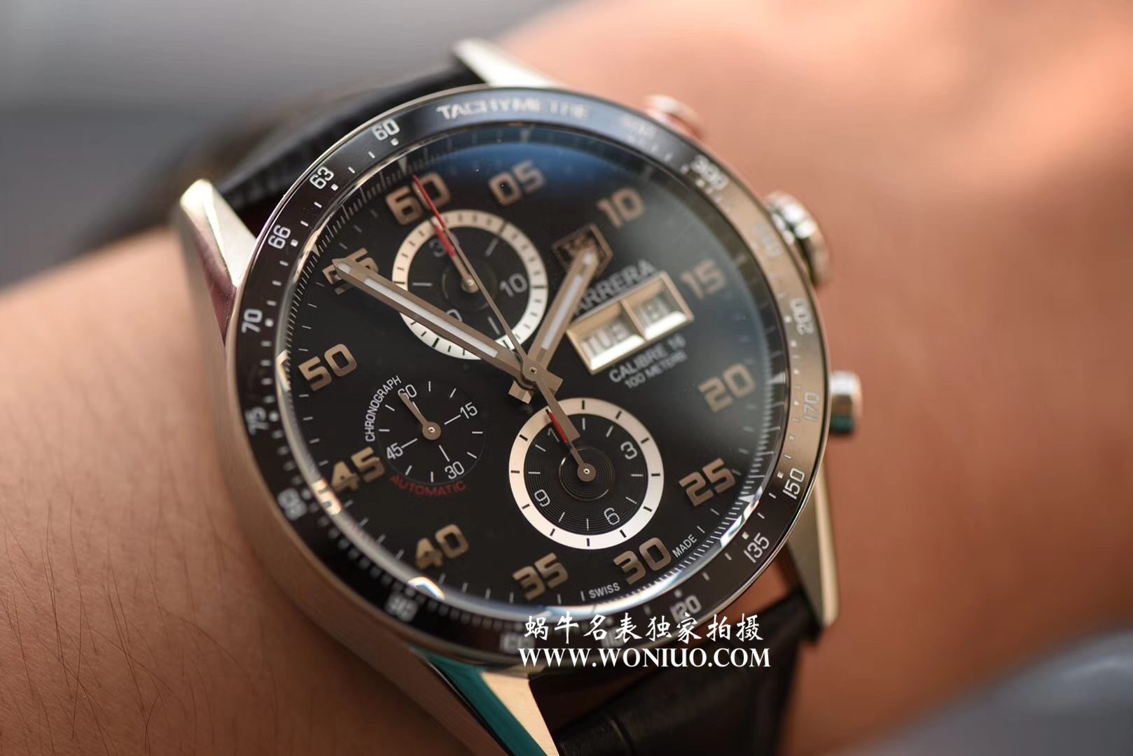 【V6一比一超A高仿手表】 TAG Heuer CALIBRE 16  Day-Date 自动计时码表系列CV2A10.BA0796、CV2A1S.FC6236 wrist watch  / TG058