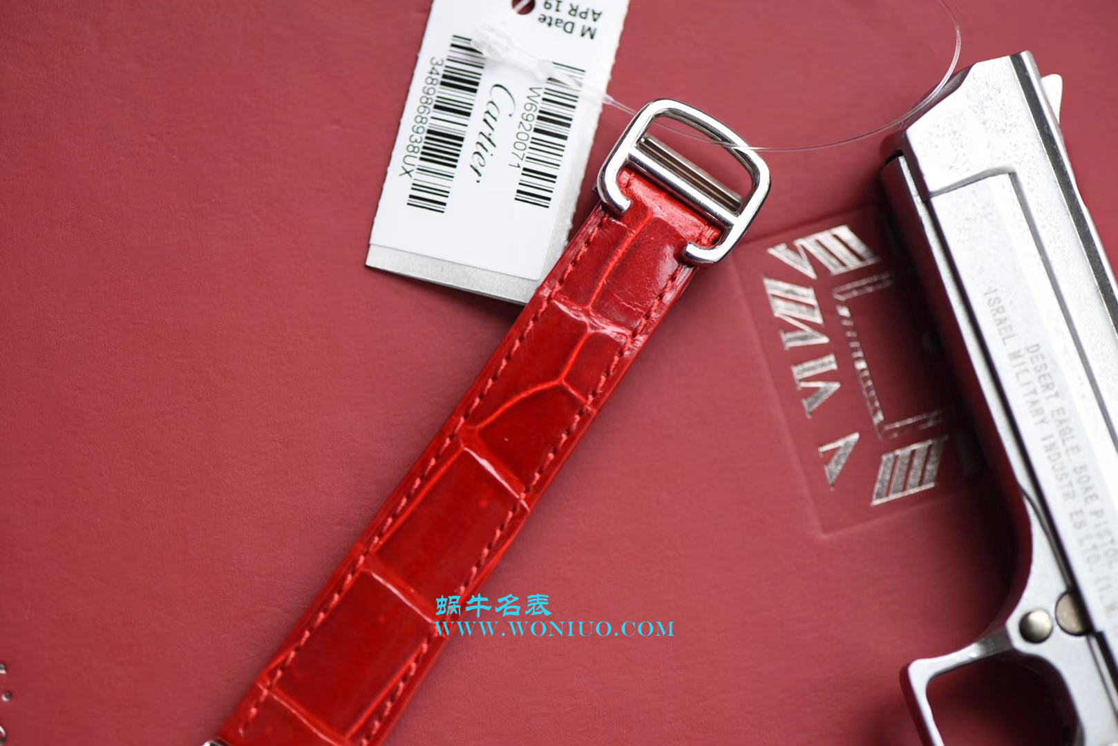 【V6一比一超A高仿手表】 Cartier  蓝气球系列WSBB0022女士33毫米机械中国红特别版 wrist watch  / K147