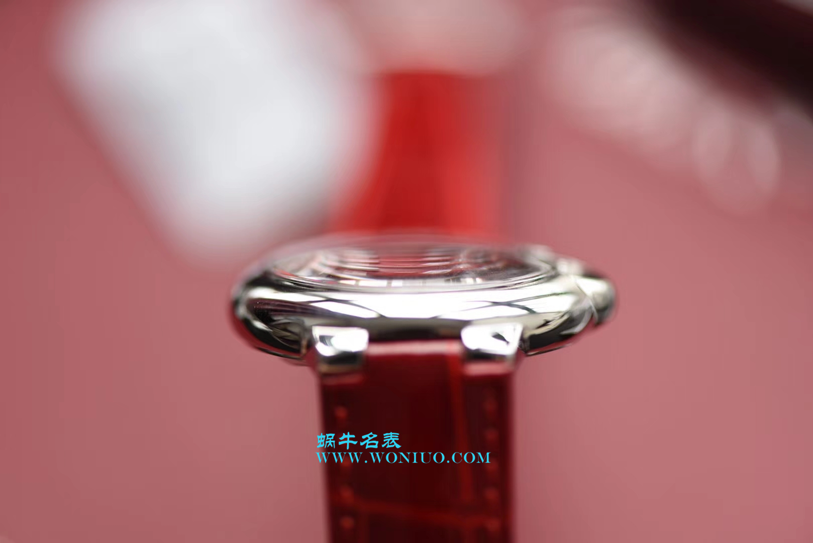 【V6一比一超A高仿手表】 Cartier  蓝气球系列WSBB0022女士33毫米机械中国红特别版 wrist watch  / K147