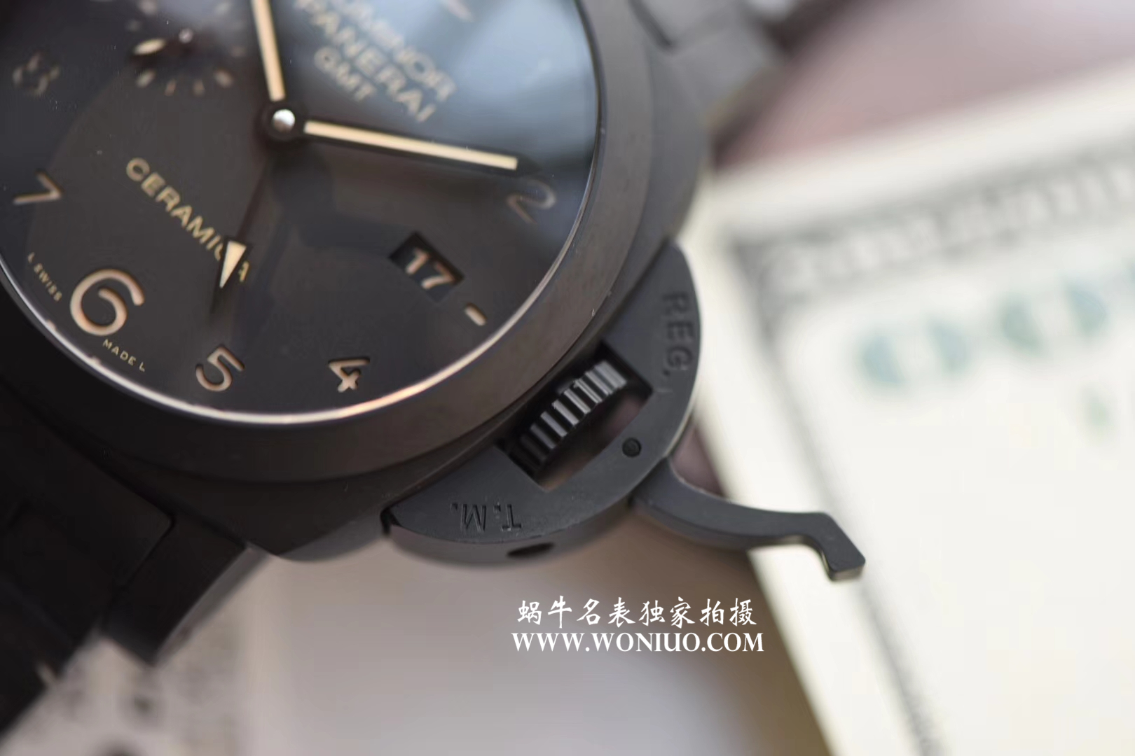【 Video analysis VS一比一超A高仿手表】Panerai LUMINOR 1950系列PAM00438全 Composite  wrist watch  / VSBFPAM00438