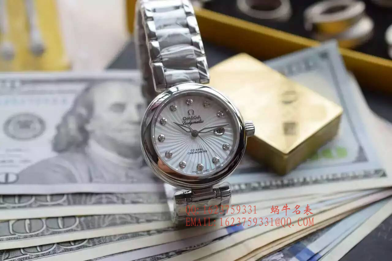 【视频解析】HBBV6 Factory OMEGA碟飞系列 鸟巢款 425.30.34.20.55.001 女士机械 wrist watch  / M067