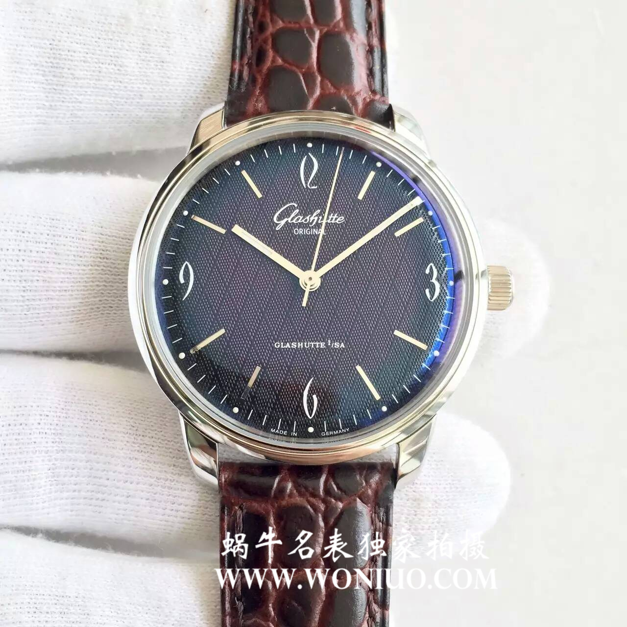 【YL Factory 出品】glashuette original原创复刻高仿20世纪复古系列1-39-52-10-02-01 wrist watch  / GLA030