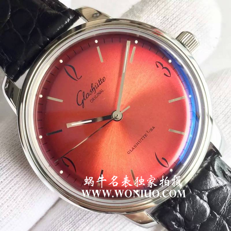 【YL Factory 出品】glashuette original原创复刻高仿20世纪复古系列1-39-52-07-02-01男士机械手表 / GLA028