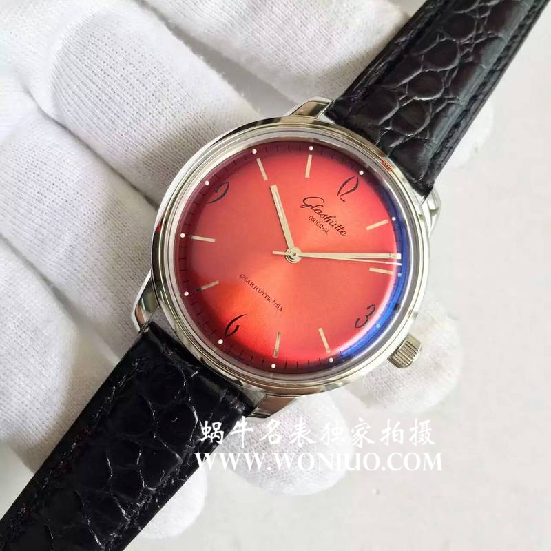 【YL Factory 出品】glashuette original原创复刻高仿20世纪复古系列1-39-52-07-02-01男士机械手表 / GLA028