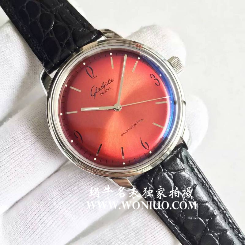 【YL Factory 出品】glashuette original原创复刻高仿20世纪复古系列1-39-52-07-02-01男士机械手表 / GLA028