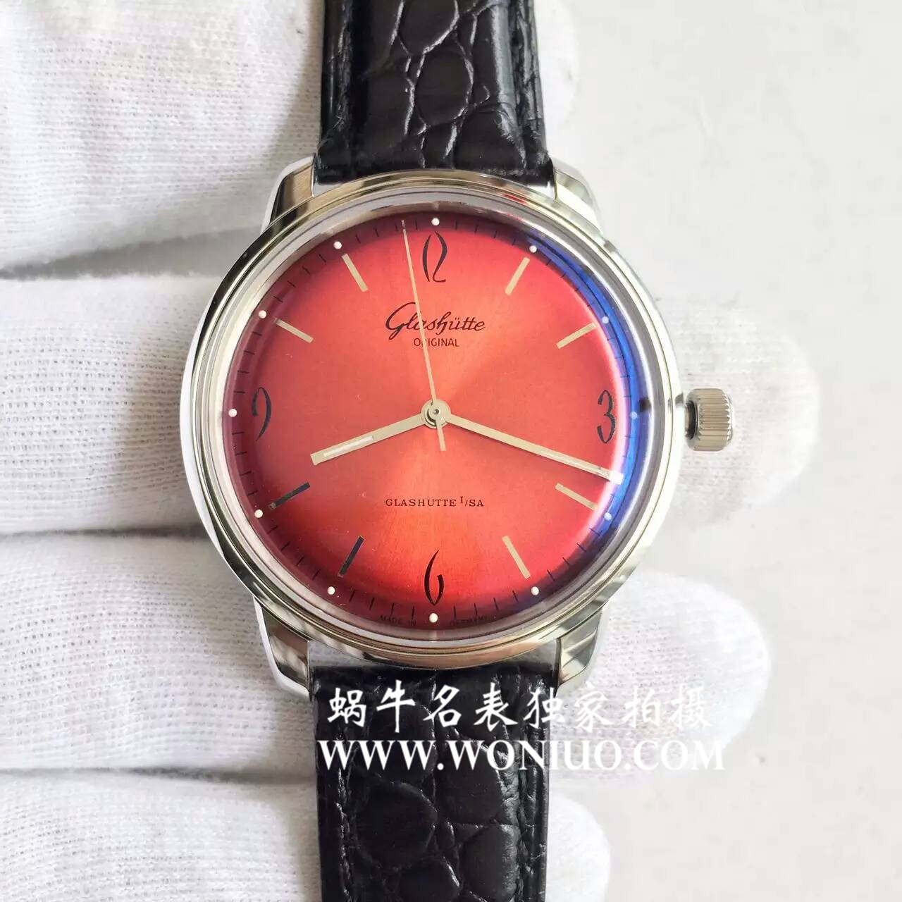 【YL Factory 出品】glashuette original原创复刻高仿20世纪复古系列1-39-52-07-02-01男士机械手表 / GLA028