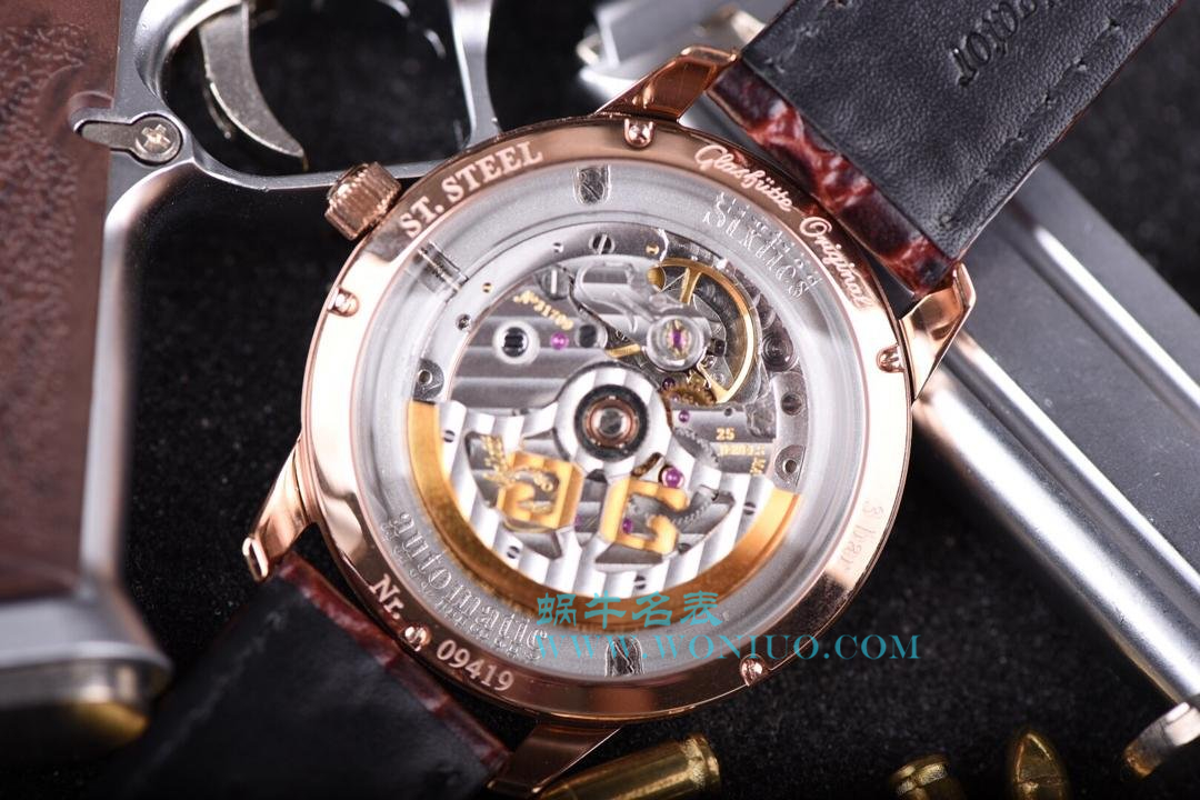 【YL Factory  top 复刻高仿手表】glashuette original原创20世纪复古系列1-39-52-01-01-04 wrist watch  / GLA024