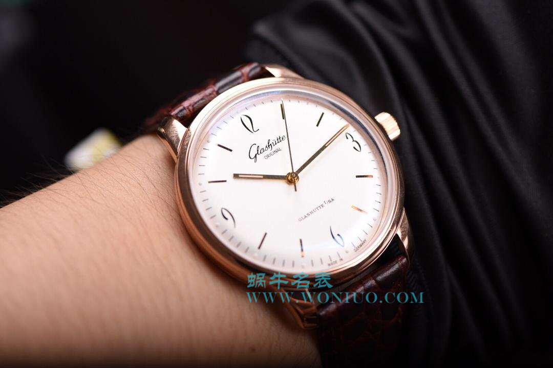 【YL Factory  top 复刻高仿手表】glashuette original原创20世纪复古系列1-39-52-01-01-04 wrist watch  / GLA024