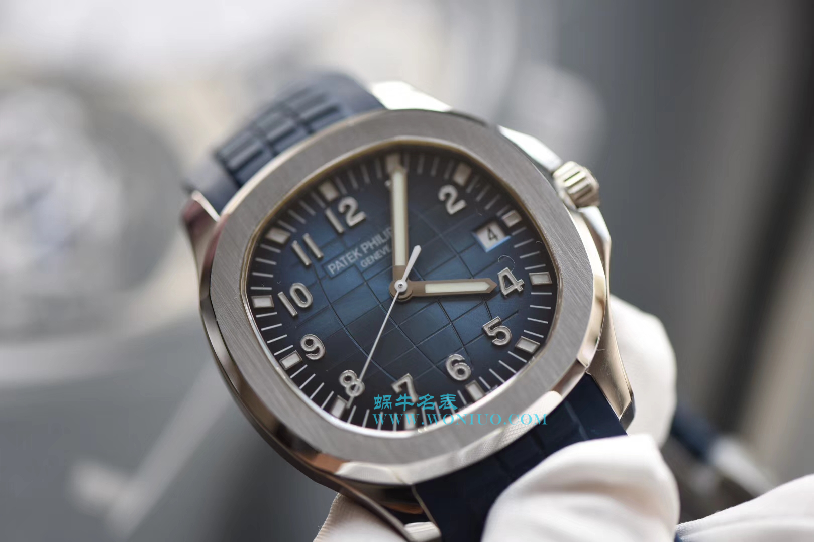 【BP一比一超A高仿手表】 PATEK PHILIPPE AQUANAUT手雷系列5168G-001 wrist watch  / BD161