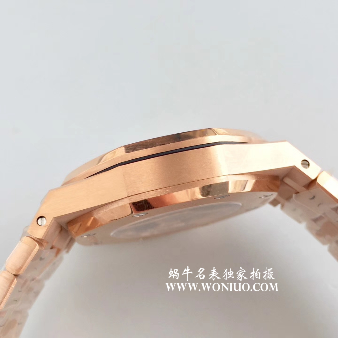 【 Video analysis JF一比一超A高仿手表】Audemars Piguet 皇家橡树双摆轮镂空系列15407ST.OO.1220ST.01 wrist watch  / APBD131