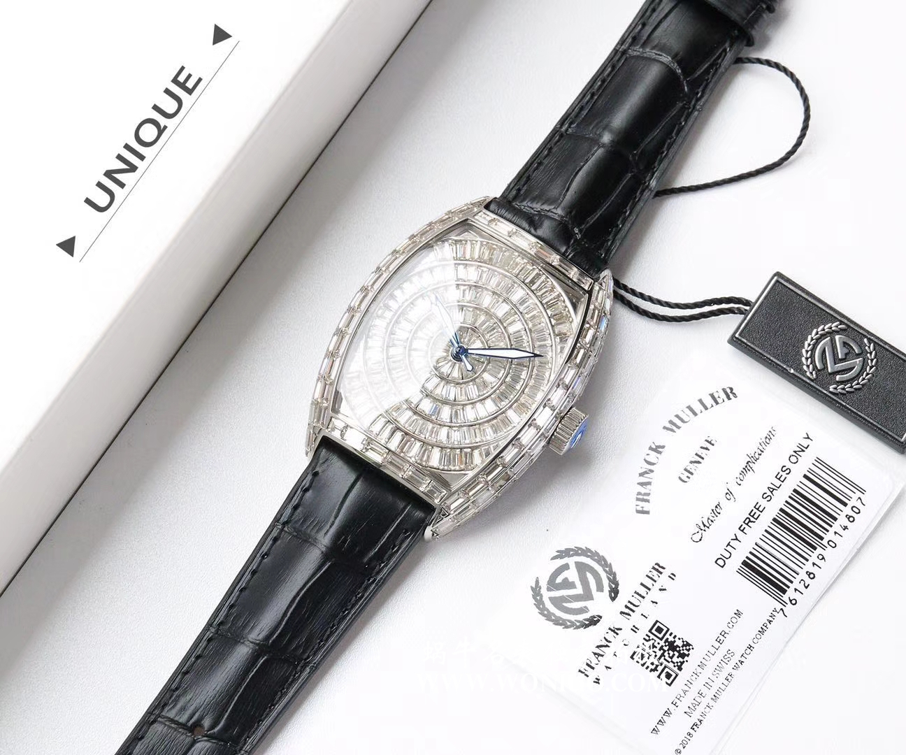 【DM一比一超A高仿手表】原版复刻 FM Franck Muller GRAND COMPLICATIONS系列8889 奢华版全方钻新款上市 / Franck MullerFL06