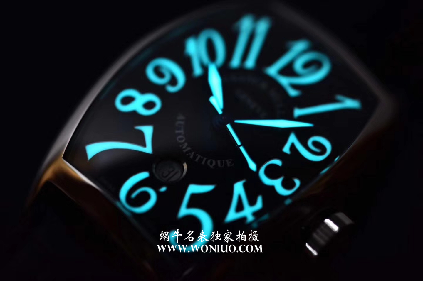 【GF一比一超A高仿手表】 Franck Muller CASABLANCA系列8880 C DT 黑盘 wrist watch  / FL23