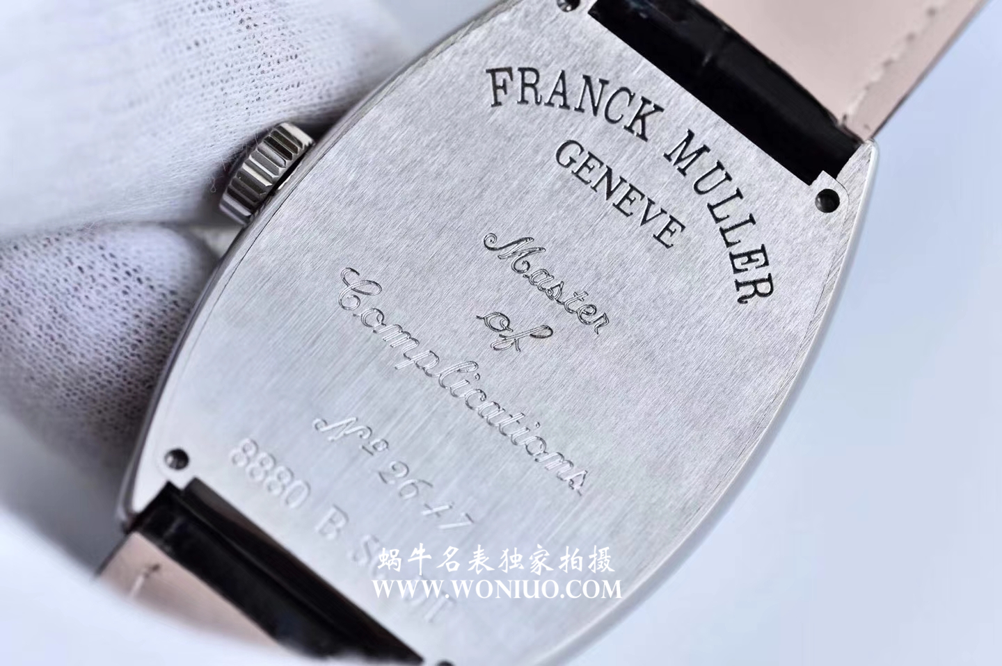 【GF一比一超A高仿手表】 Franck Muller CASABLANCA系列8880 C DT 黑盘 wrist watch  / FL23