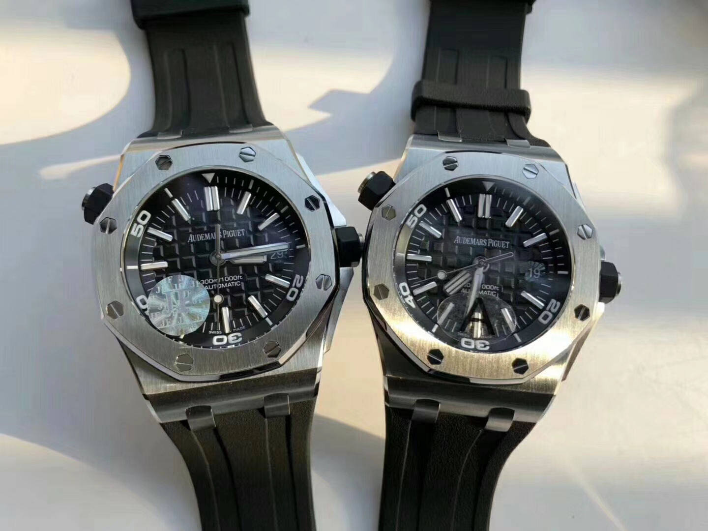 【独家视频测评JF一比一超A高仿手表】Audemars Piguet  Royal Oak Offshore 系列15710ST.OO.A002CA.01 wrist watch  / AP031B