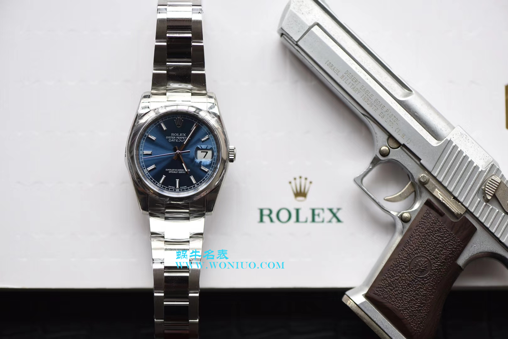 【AR一比一超A高仿手表】 Rolex   Datejust 系列116200-72600蓝盘36毫米中性 wrist watch 男女均可戴 / R207