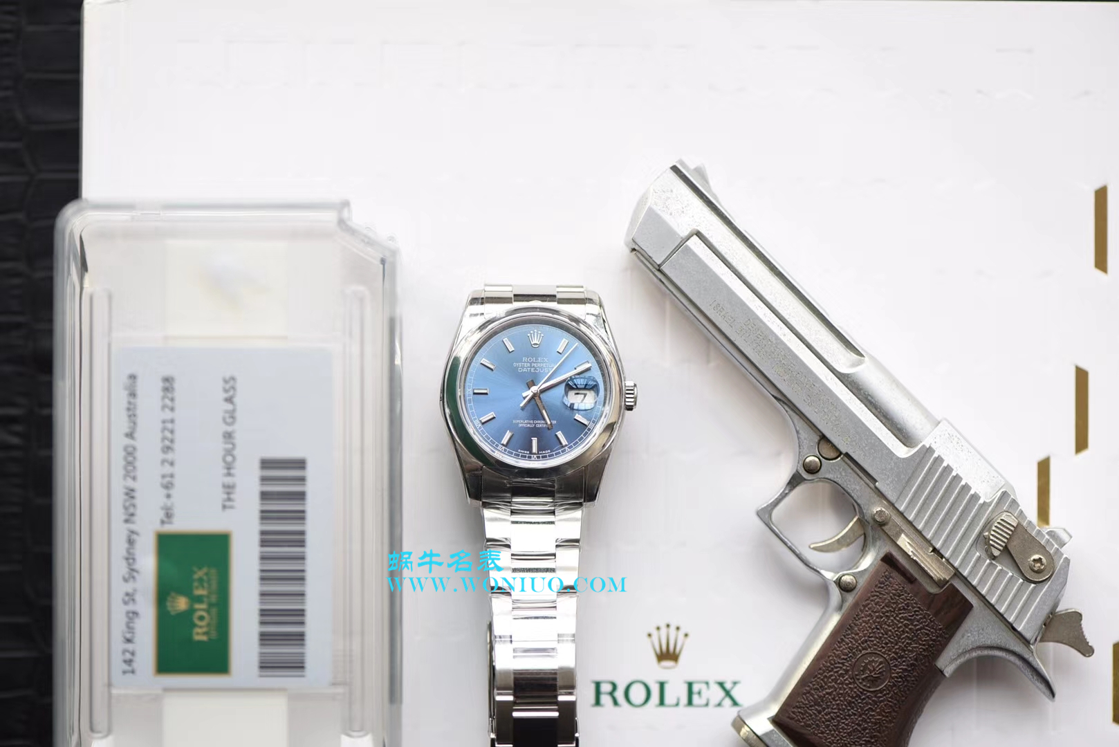 【AR一比一超A高仿手表】 Rolex   Datejust 系列116200-72600蓝盘36毫米中性 wrist watch 男女均可戴 / R207