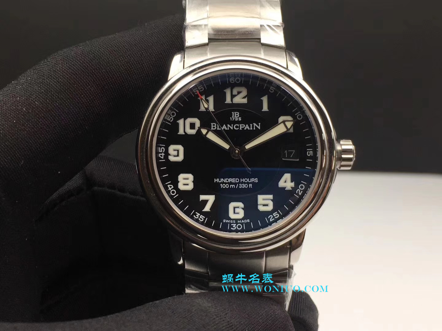 【 Video analysis 3A一比一超A高精仿手表】Blancpain Blancpain 领袖系列莱芒湖2100-1130m-63b wrist watch  / BP015