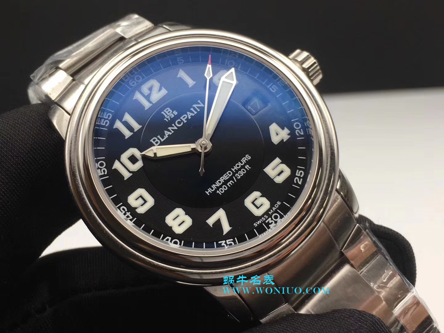 【 Video analysis 3A一比一超A高精仿手表】Blancpain Blancpain 领袖系列莱芒湖2100-1130m-63b wrist watch  / BP015