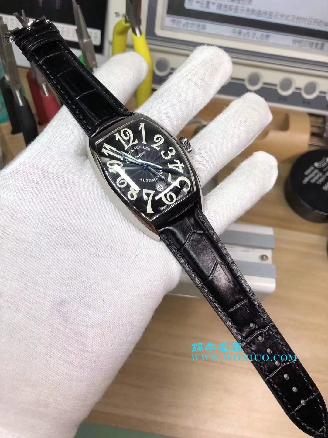 【GF一比一超A高仿手表】 Franck Muller CASABLANCA系列8880 C DT 黑盘 wrist watch  / FL23