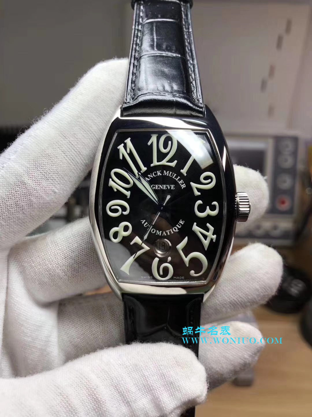 【GF一比一超A高仿手表】 Franck Muller CASABLANCA系列8880 C DT 黑盘 wrist watch  / FL23