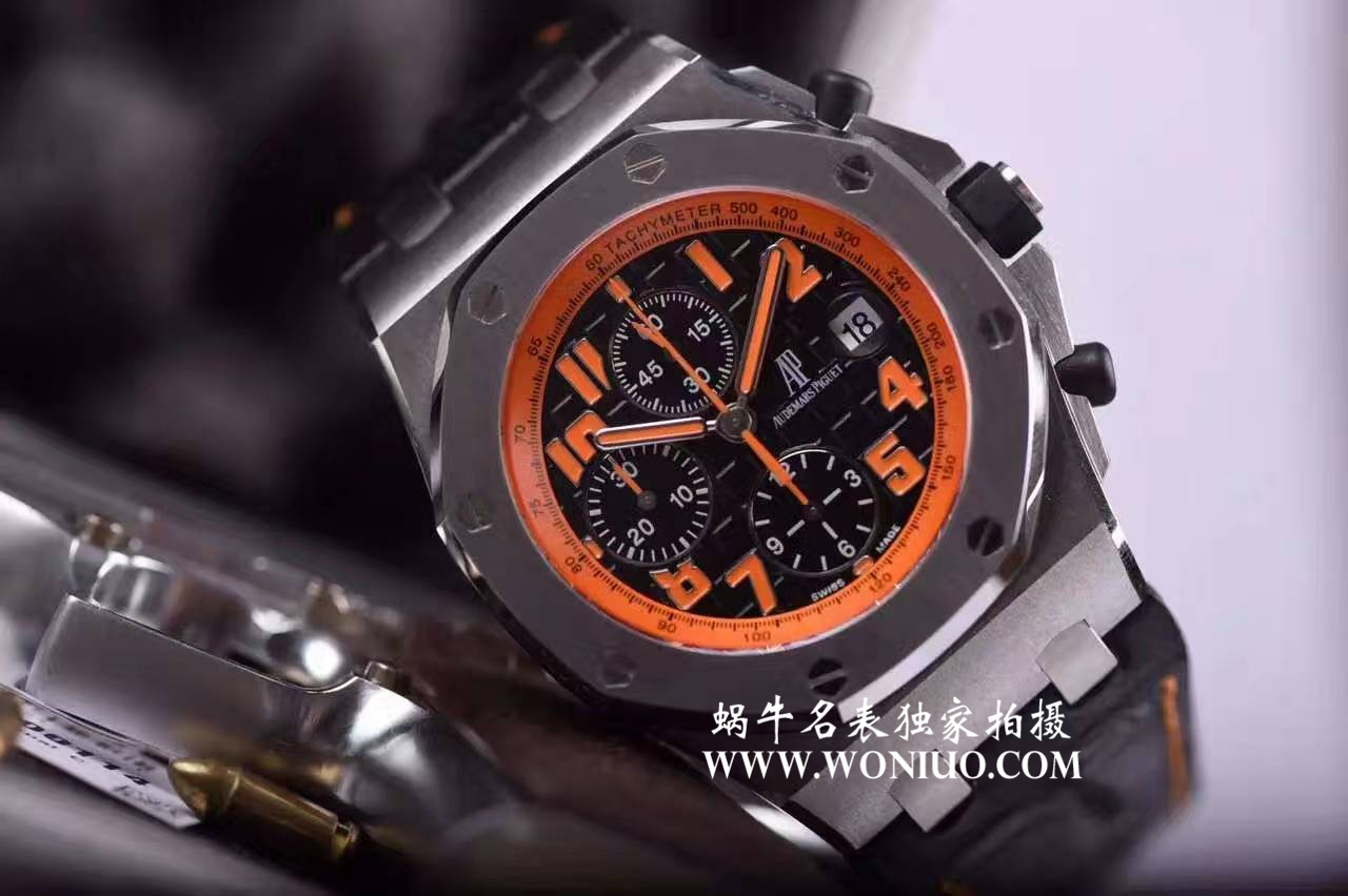 【JF Factory 超A精仿手表】Audemars Piguet  Royal Oak Offshore 系列《橙色火焰“火山”》26170ST.OO.D101CR.01 wrist watch  / APCD049