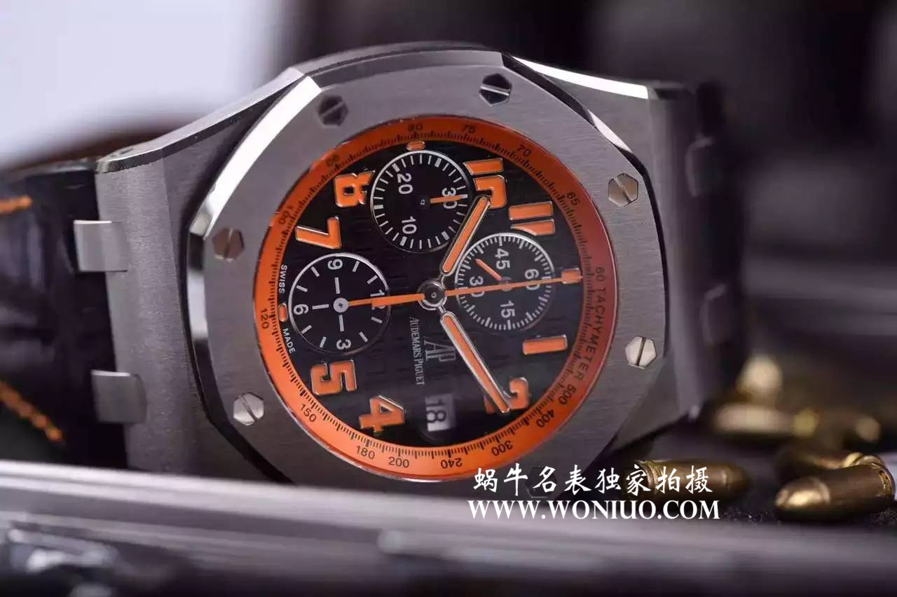 【JF Factory 超A精仿手表】Audemars Piguet  Royal Oak Offshore 系列《橙色火焰“火山”》26170ST.OO.D101CR.01 wrist watch  / APCD049