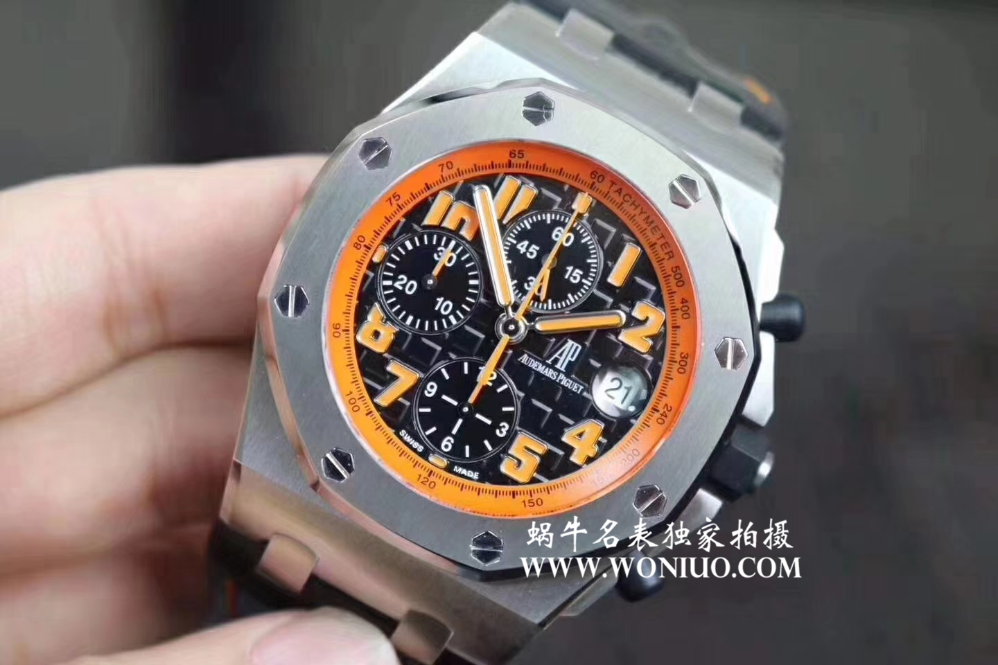【JF Factory 超A精仿手表】Audemars Piguet  Royal Oak Offshore 系列《橙色火焰“火山”》26170ST.OO.D101CR.01 wrist watch  / APCD049