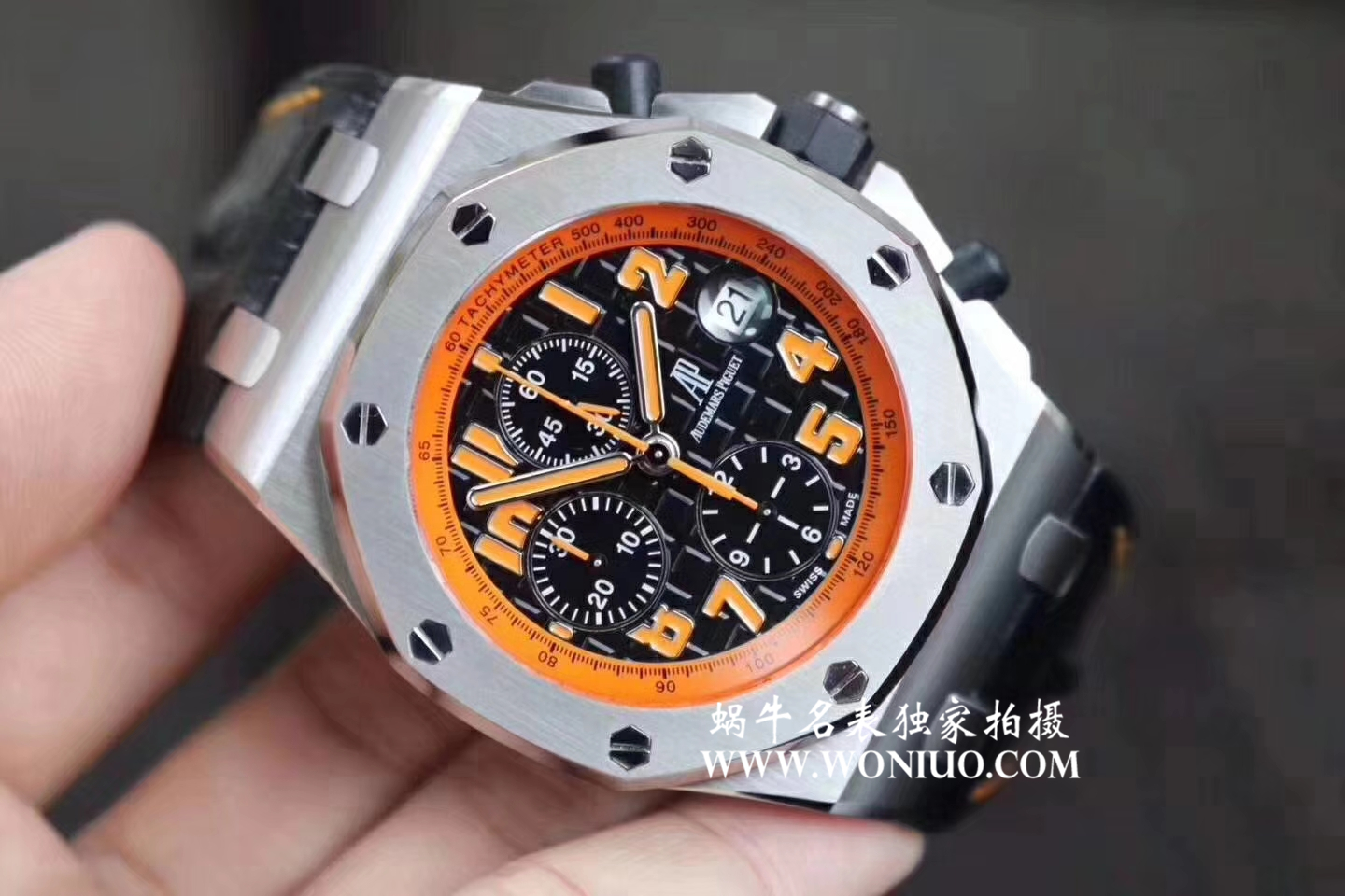 【JF Factory 超A精仿手表】Audemars Piguet  Royal Oak Offshore 系列《橙色火焰“火山”》26170ST.OO.D101CR.01 wrist watch  / APCD049
