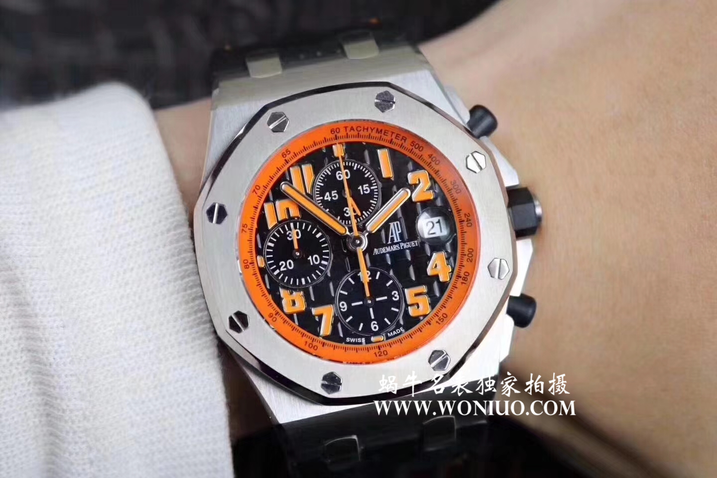 【JF Factory 超A精仿手表】Audemars Piguet  Royal Oak Offshore 系列《橙色火焰“火山”》26170ST.OO.D101CR.01 wrist watch  / APCD049