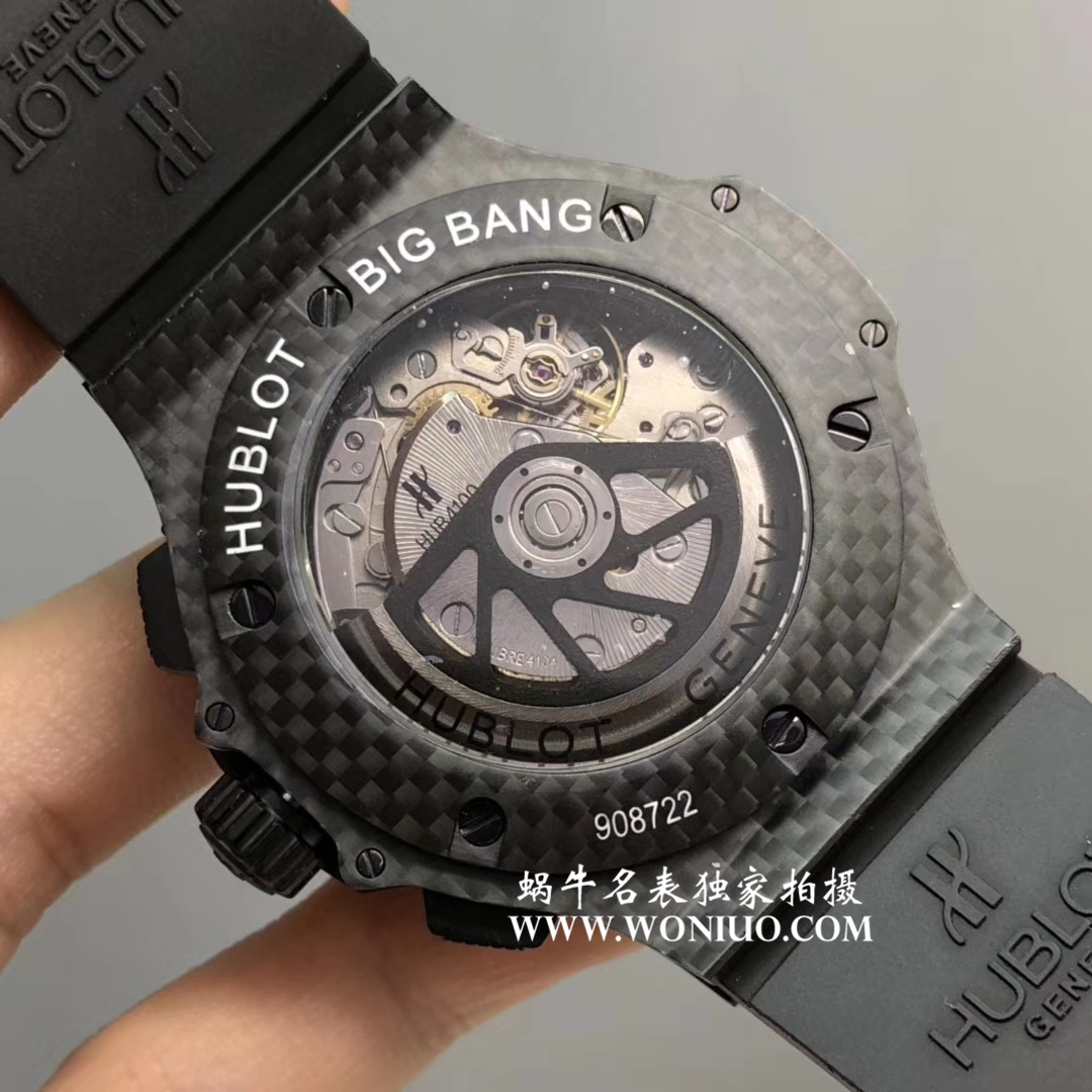 【V6 Factory  超A复刻高仿手表】  Hublot   big bang 44MM系列301.QX.1724.RX wrist watch  / YBBH021