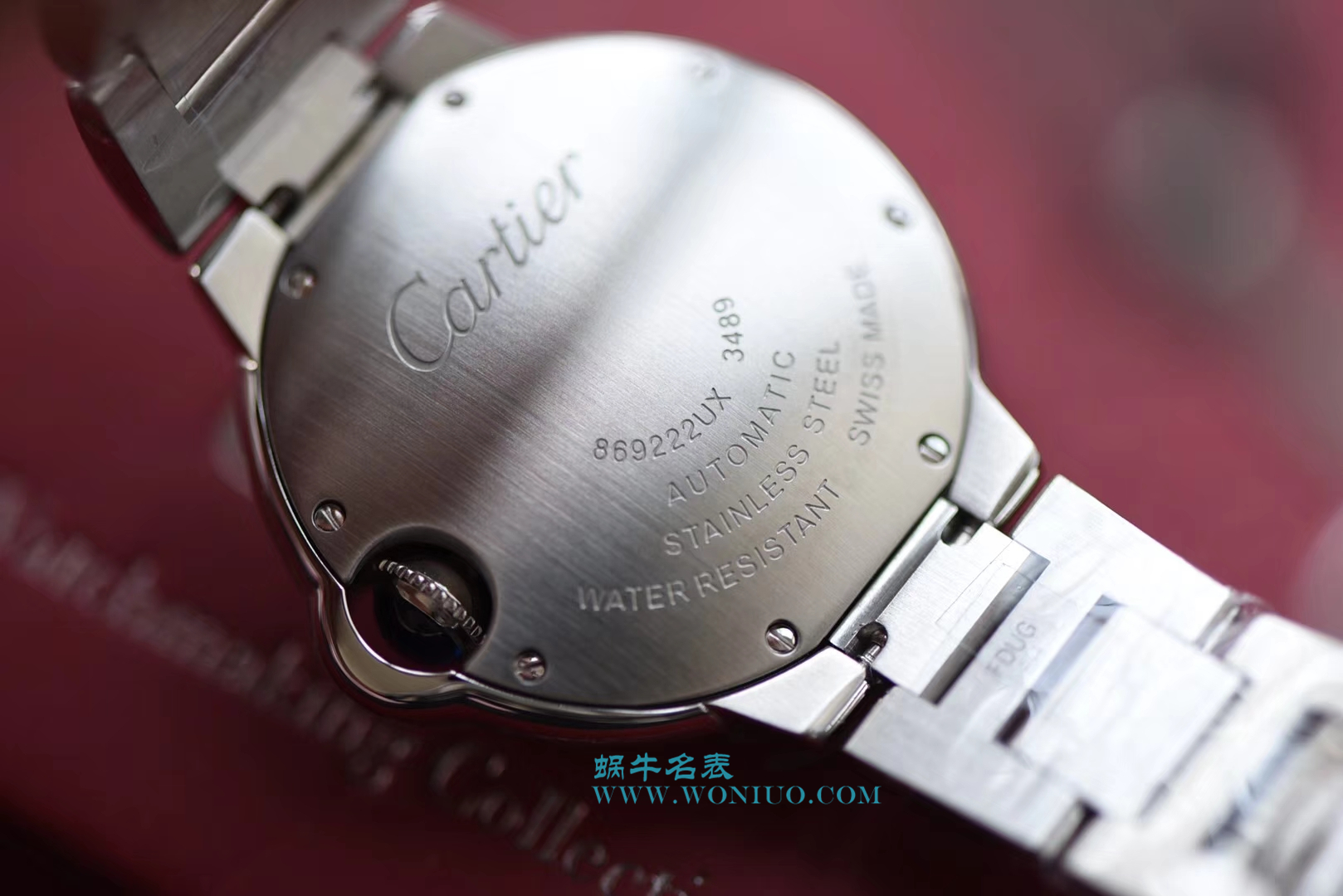 【V6一比一超A高仿手表】 Cartier  蓝气球系列WE902074女装33毫米机械 wrist watch  / K149