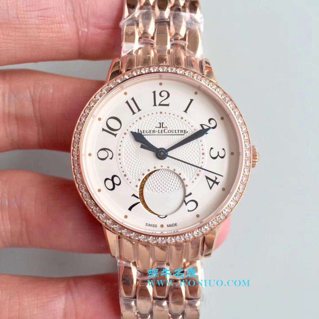 【JL Jaeger-LeCoultre  Rendez-Vous 全新月相女士 wrist watch 】复刻高仿 Jaeger-LeCoultre  Rendez-Vous 3572120、3578420、3578120、3572420 wrist watch  / JS121