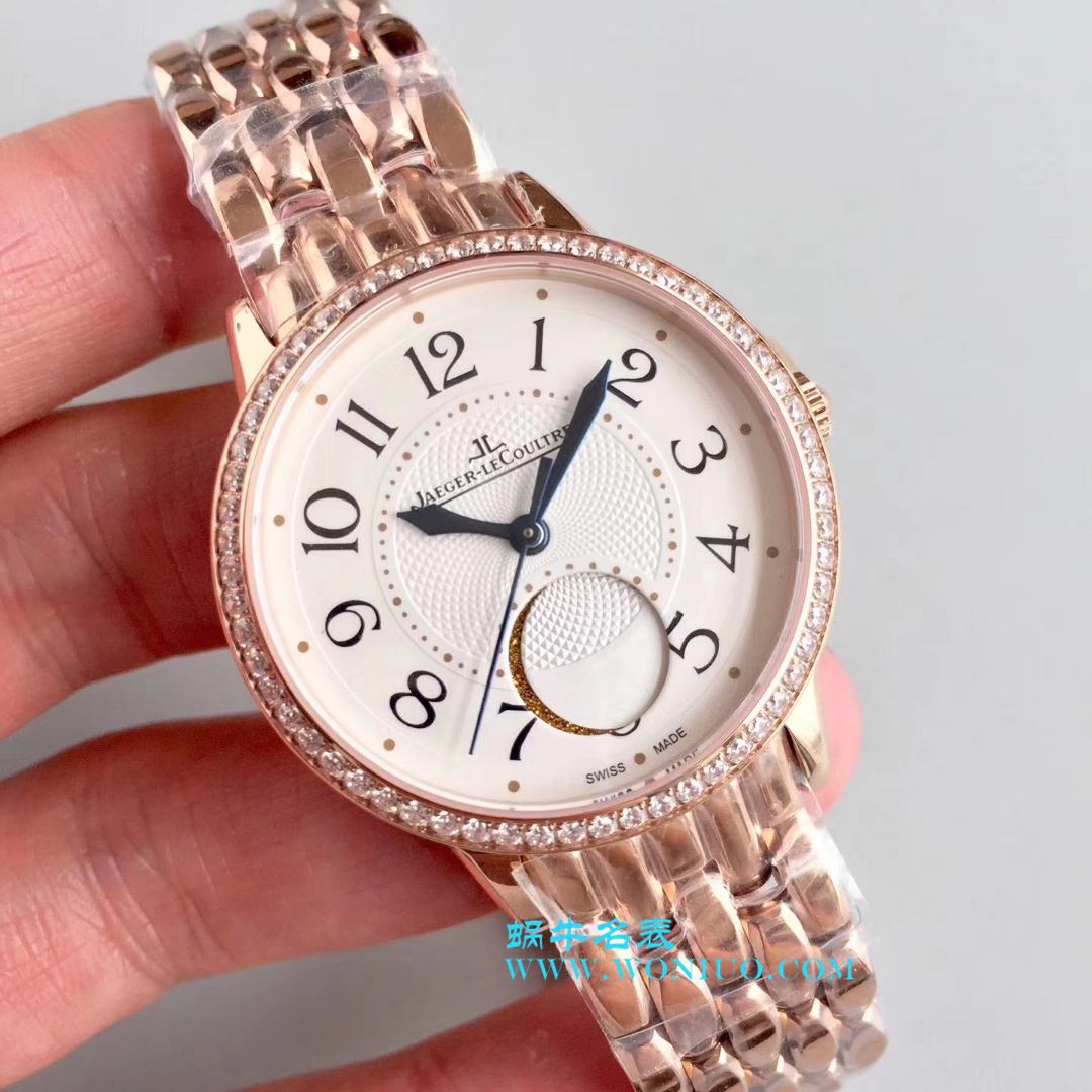 【JL Jaeger-LeCoultre  Rendez-Vous 全新月相女士 wrist watch 】复刻高仿 Jaeger-LeCoultre  Rendez-Vous 3572120、3578420、3578120、3572420 wrist watch  / JS121
