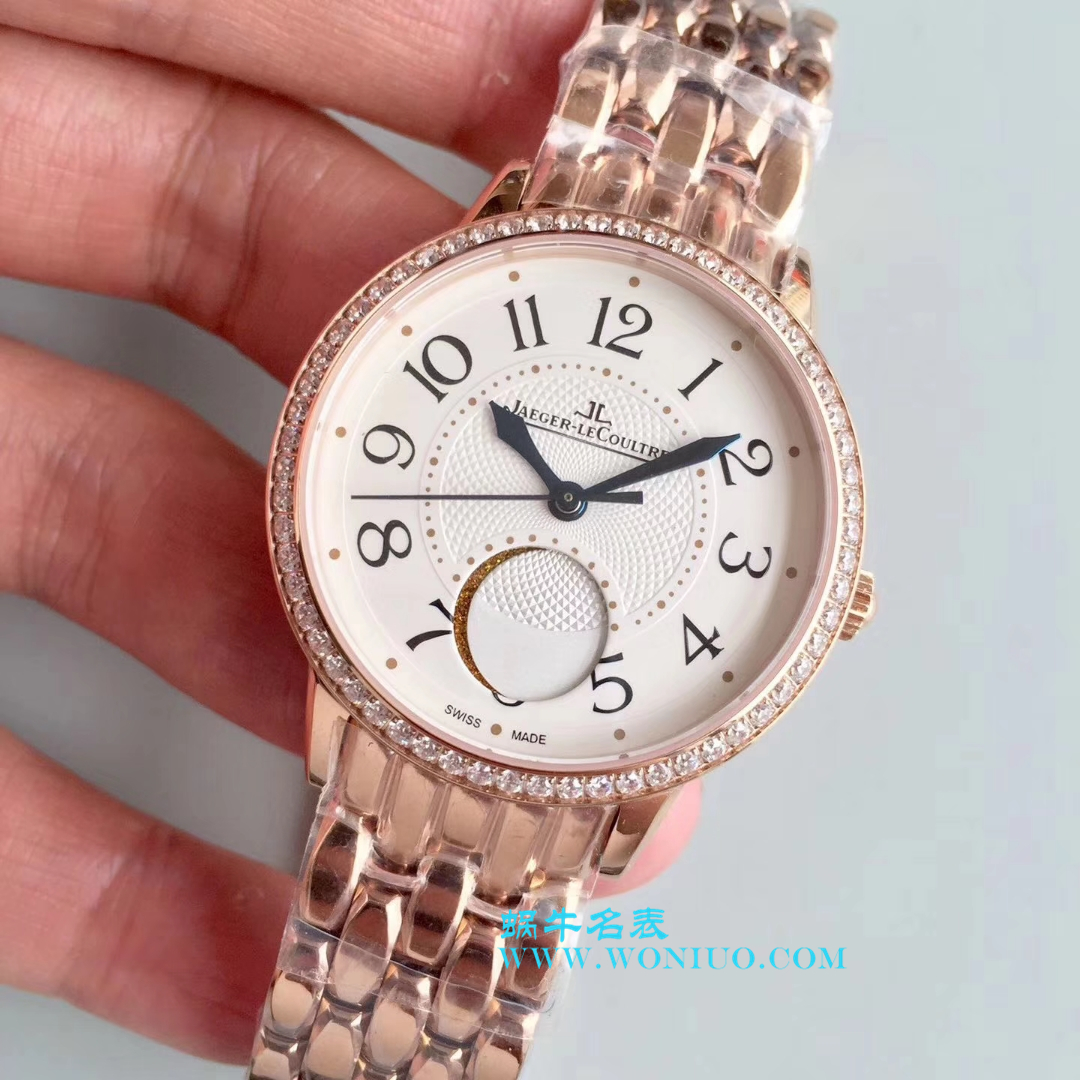【JL Jaeger-LeCoultre  Rendez-Vous 全新月相女士 wrist watch 】复刻高仿 Jaeger-LeCoultre  Rendez-Vous 3572120、3578420、3578120、3572420 wrist watch  / JS121