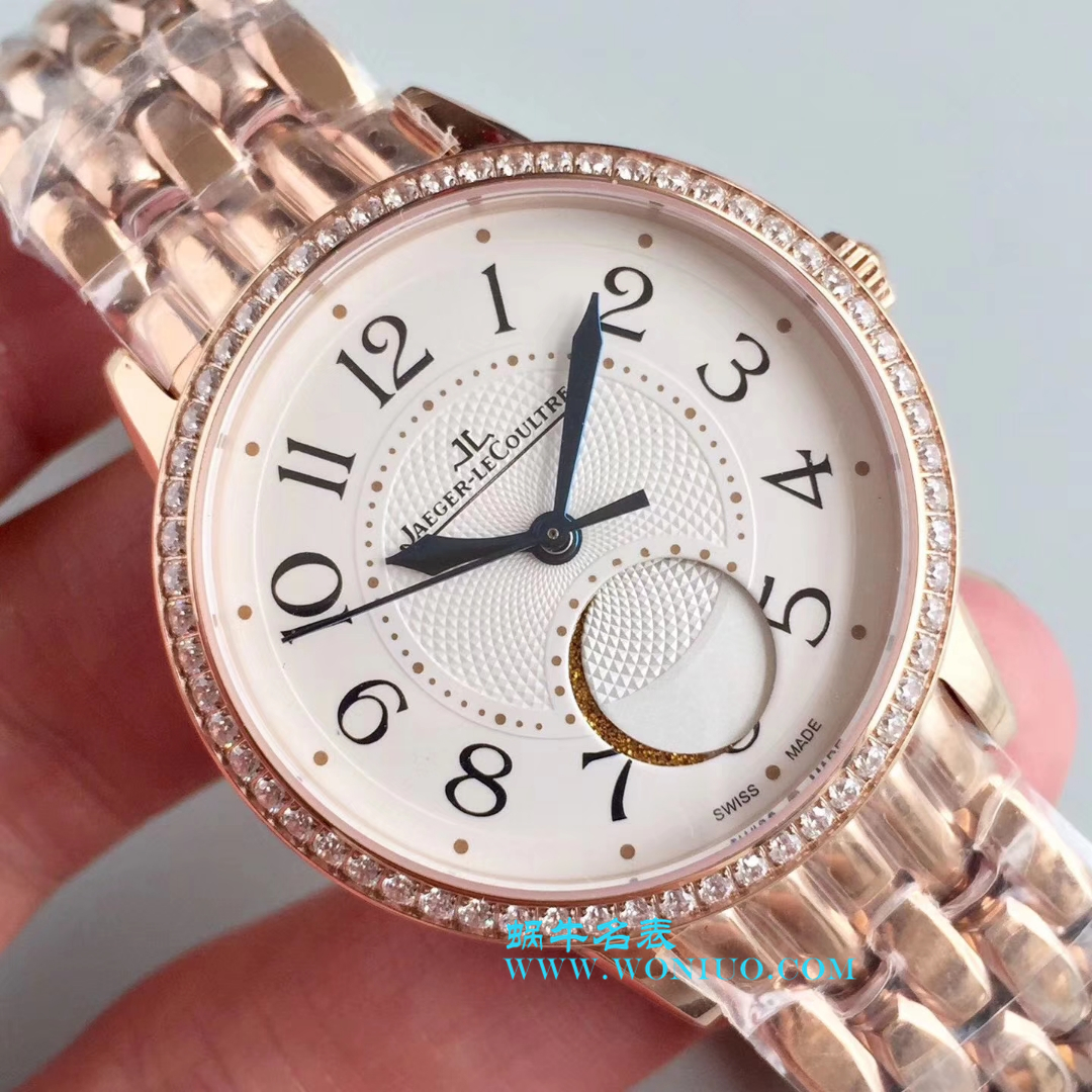 【JL Jaeger-LeCoultre  Rendez-Vous 全新月相女士 wrist watch 】复刻高仿 Jaeger-LeCoultre  Rendez-Vous 3572120、3578420、3578120、3572420 wrist watch  / JS121