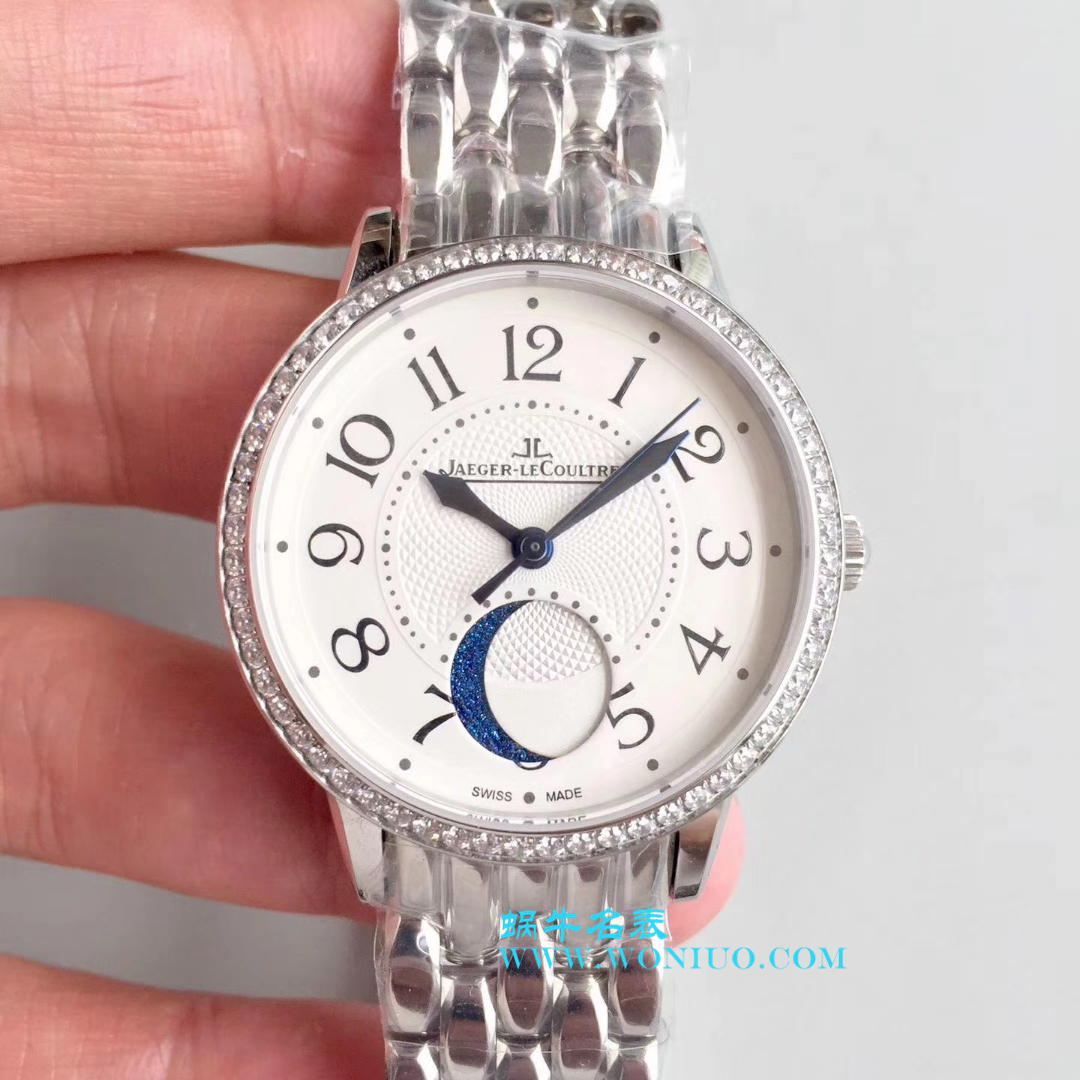 【JL Jaeger-LeCoultre  Rendez-Vous 全新月相女士 wrist watch 】复刻高仿 Jaeger-LeCoultre  Rendez-Vous 3572120、3578420、3578120、3572420 wrist watch  / JS121