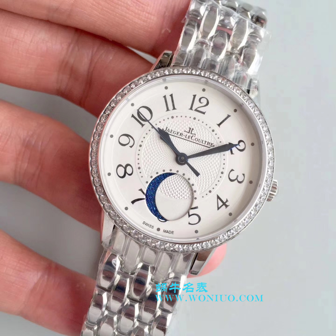 【JL Jaeger-LeCoultre  Rendez-Vous 全新月相女士 wrist watch 】复刻高仿 Jaeger-LeCoultre  Rendez-Vous 3572120、3578420、3578120、3572420 wrist watch  / JS121