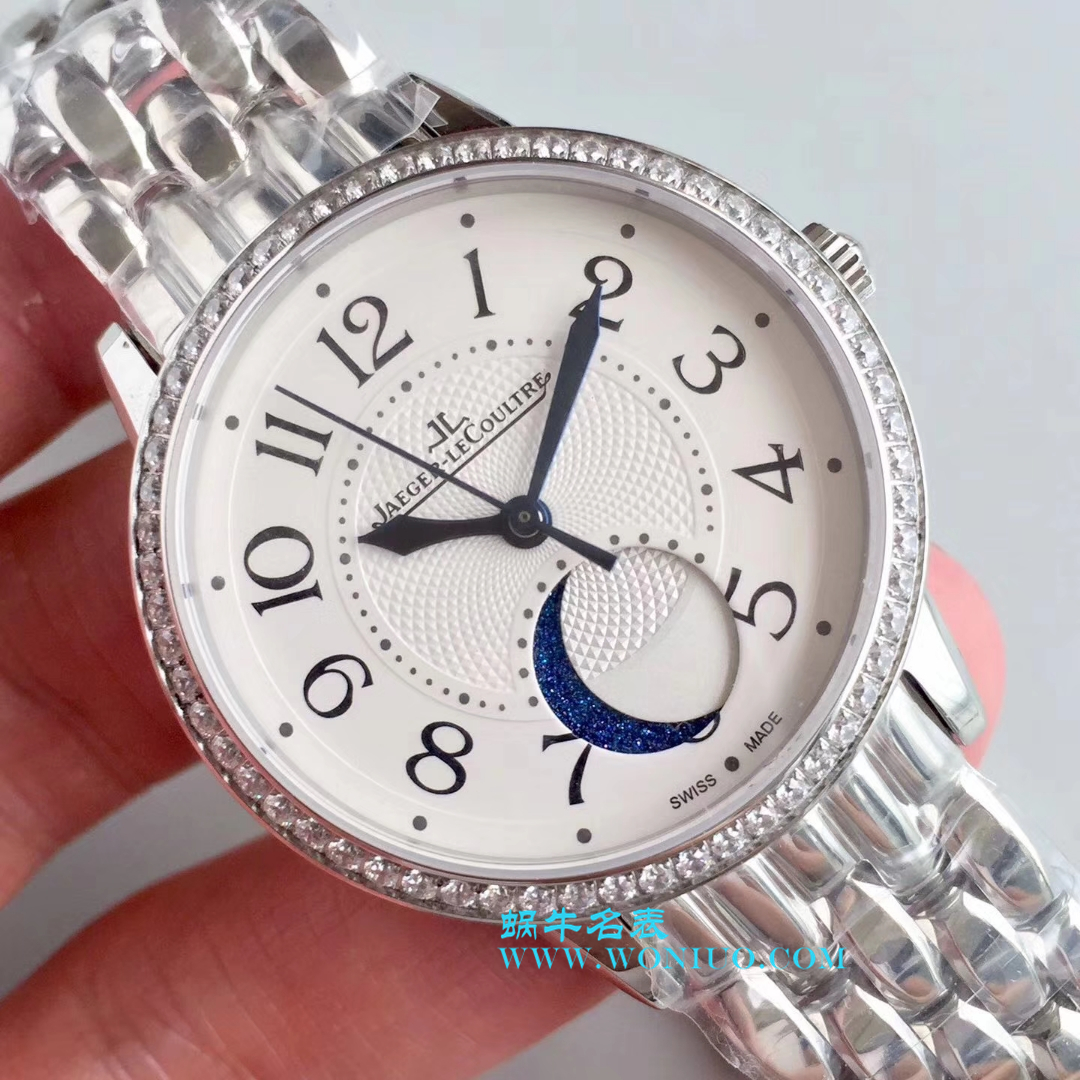 【JL Jaeger-LeCoultre  Rendez-Vous 全新月相女士 wrist watch 】复刻高仿 Jaeger-LeCoultre  Rendez-Vous 3572120、3578420、3578120、3572420 wrist watch  / JS121