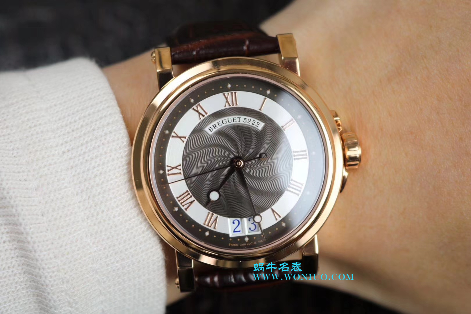 【HG一比一超A高精仿手表】 Breguet  Breguet 航海MARINE 5817系列5817ST/Y2/5V8、5817BA/12/9V8 wrist watch  / BZ035