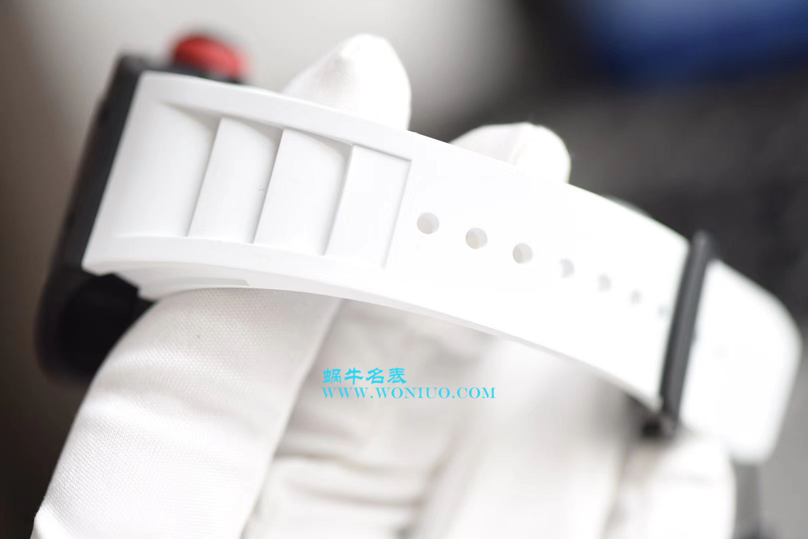 【KV一比一超A高仿手表】RICHARD MILLE RICHARD MILLE男士系列RM 055 carbon fiber 白色橡胶带新款 / RM 055C