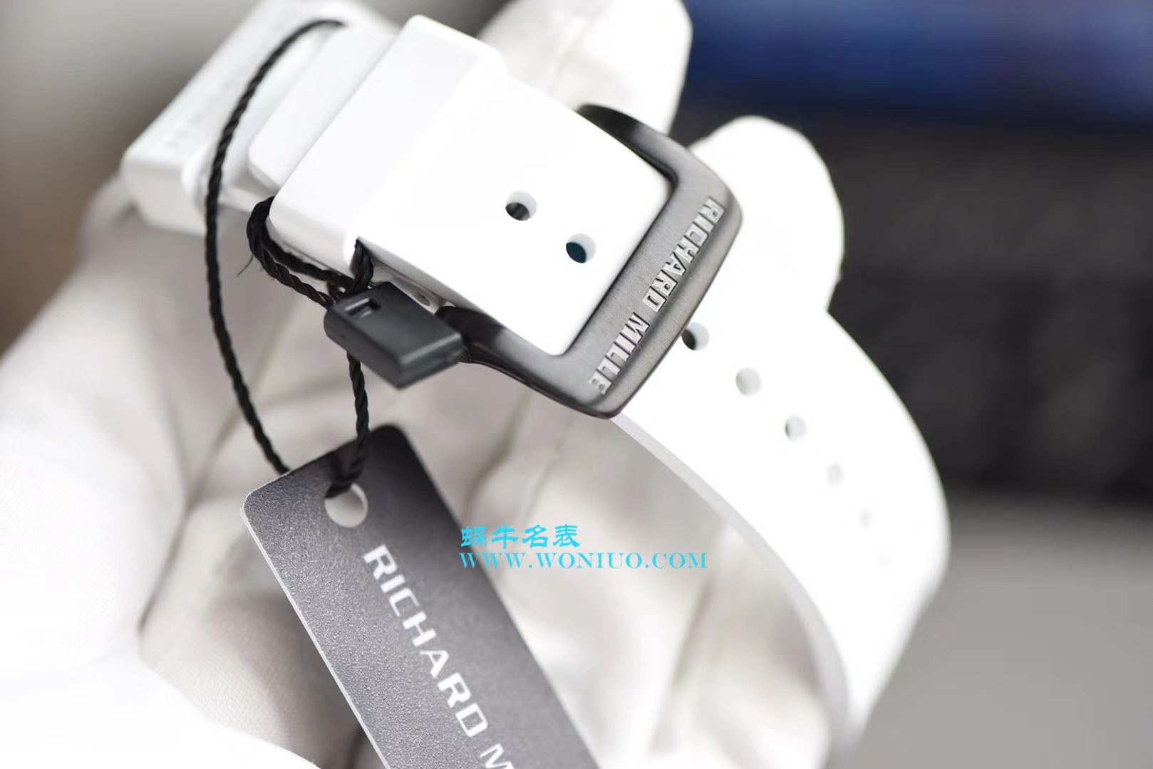 【KV一比一超A高仿手表】RICHARD MILLE RICHARD MILLE男士系列RM 055 carbon fiber 白色橡胶带新款 / RM 055C