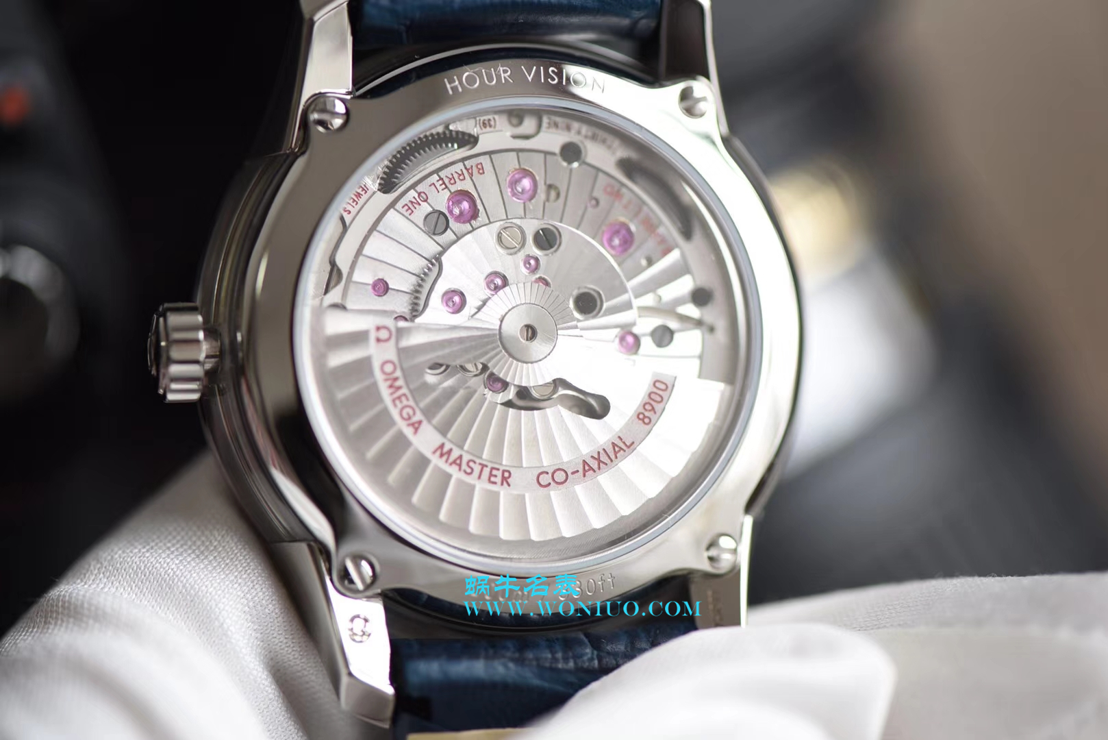 【3S一比一超A高仿手表】OMEGA碟飞HOUR VISION wrist watch 系列433.33.41.21.03.001 wrist watch (明亮之蓝)  / M316