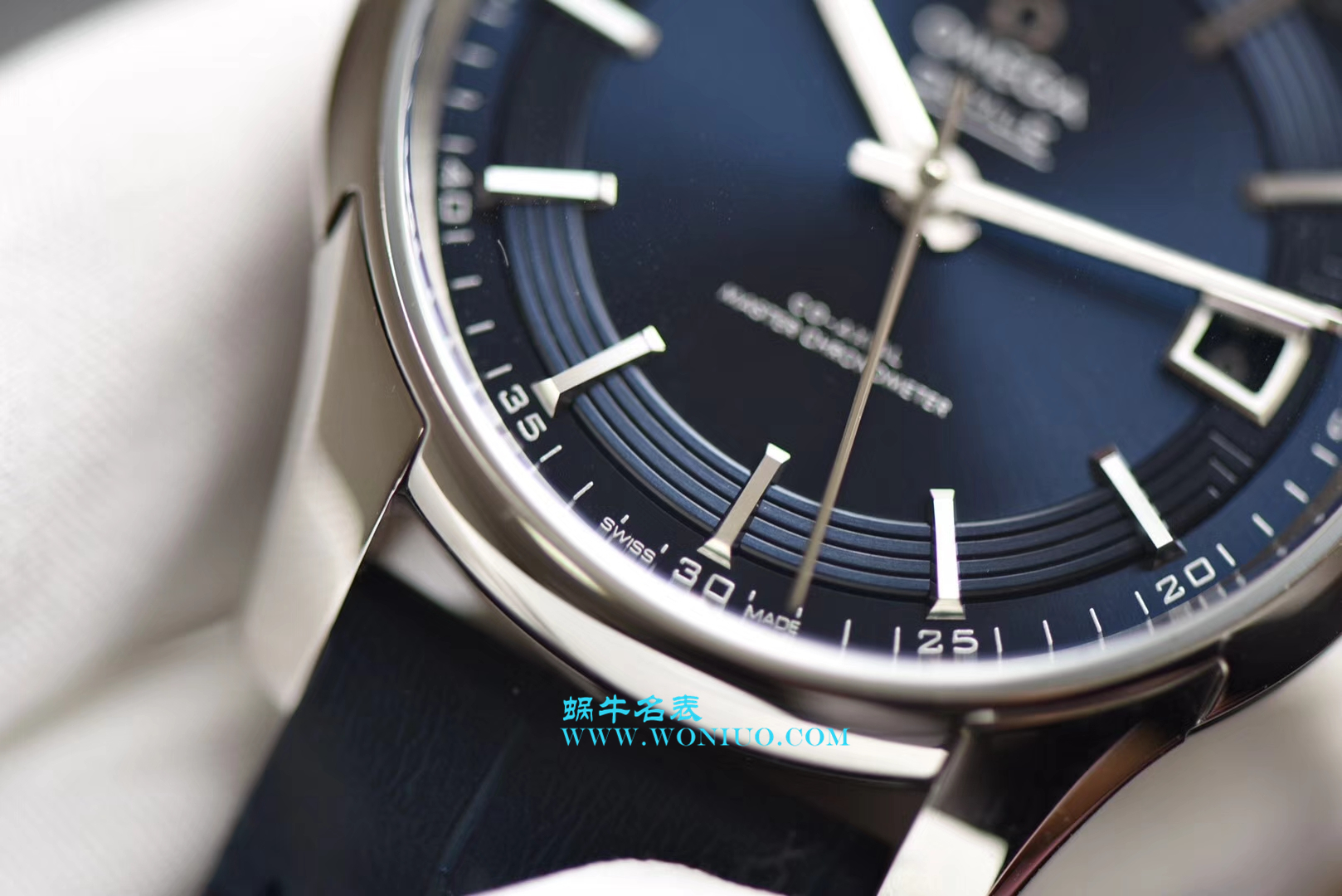 【3S一比一超A高仿手表】OMEGA碟飞HOUR VISION wrist watch 系列433.33.41.21.03.001 wrist watch (明亮之蓝)  / M316