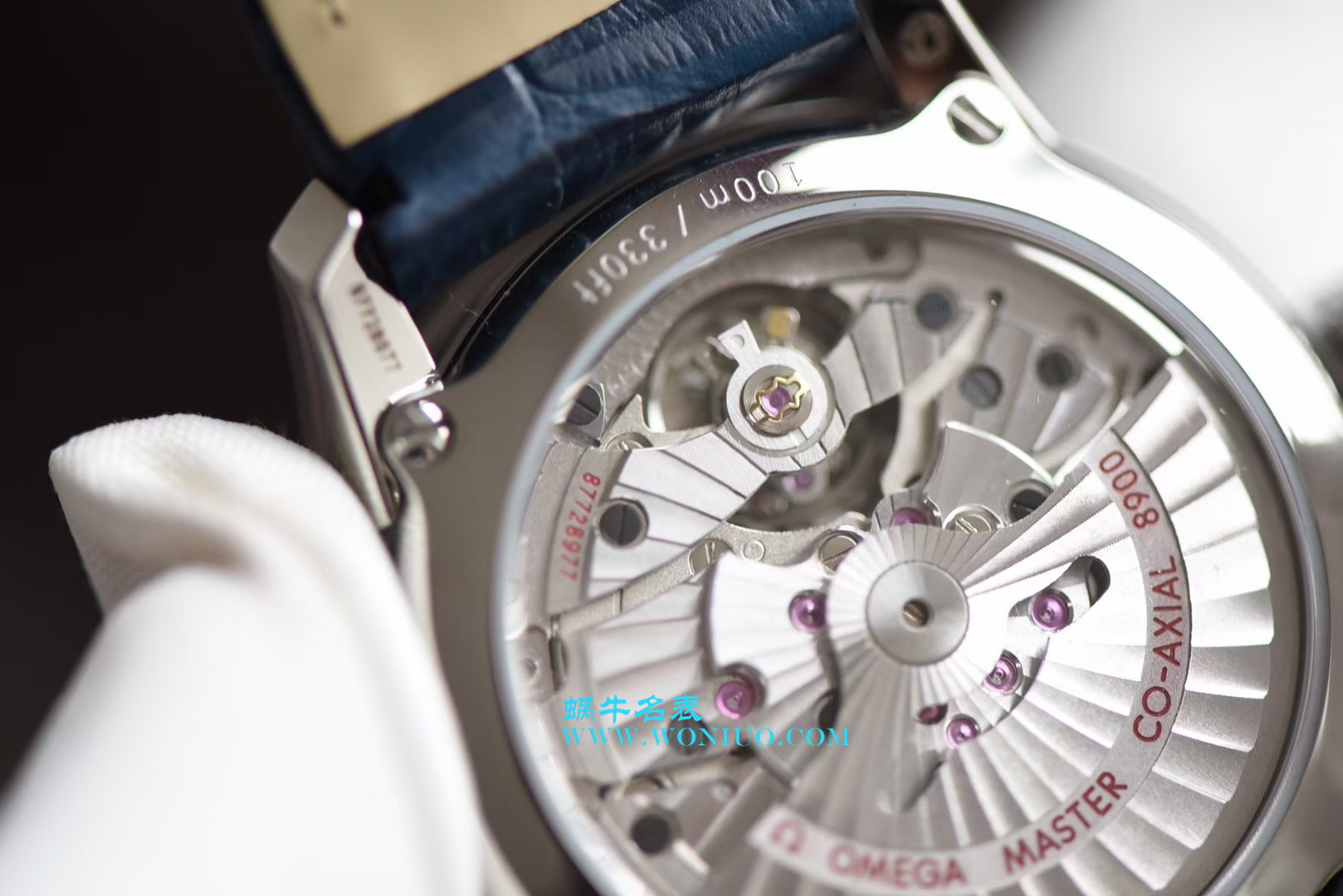 【3S一比一超A高仿手表】OMEGA碟飞HOUR VISION wrist watch 系列433.33.41.21.03.001 wrist watch (明亮之蓝)  / M316