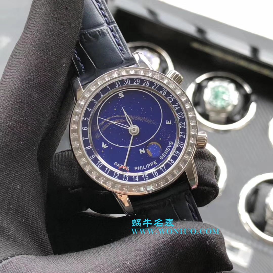 【 Video analysis 】高仿 PATEK PHILIPPE 超级复杂功能计时系列6102P-001 、6104G-001、铂金 wrist watch /6102R-001 玫瑰金 wrist watch  / BD219