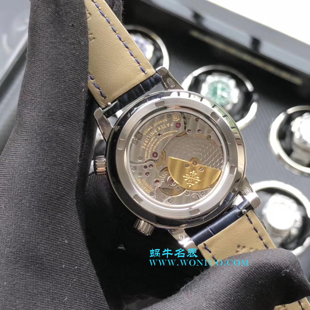 【 Video analysis 】高仿 PATEK PHILIPPE 超级复杂功能计时系列6102P-001 、6104G-001、铂金 wrist watch /6102R-001 玫瑰金 wrist watch  / BD219