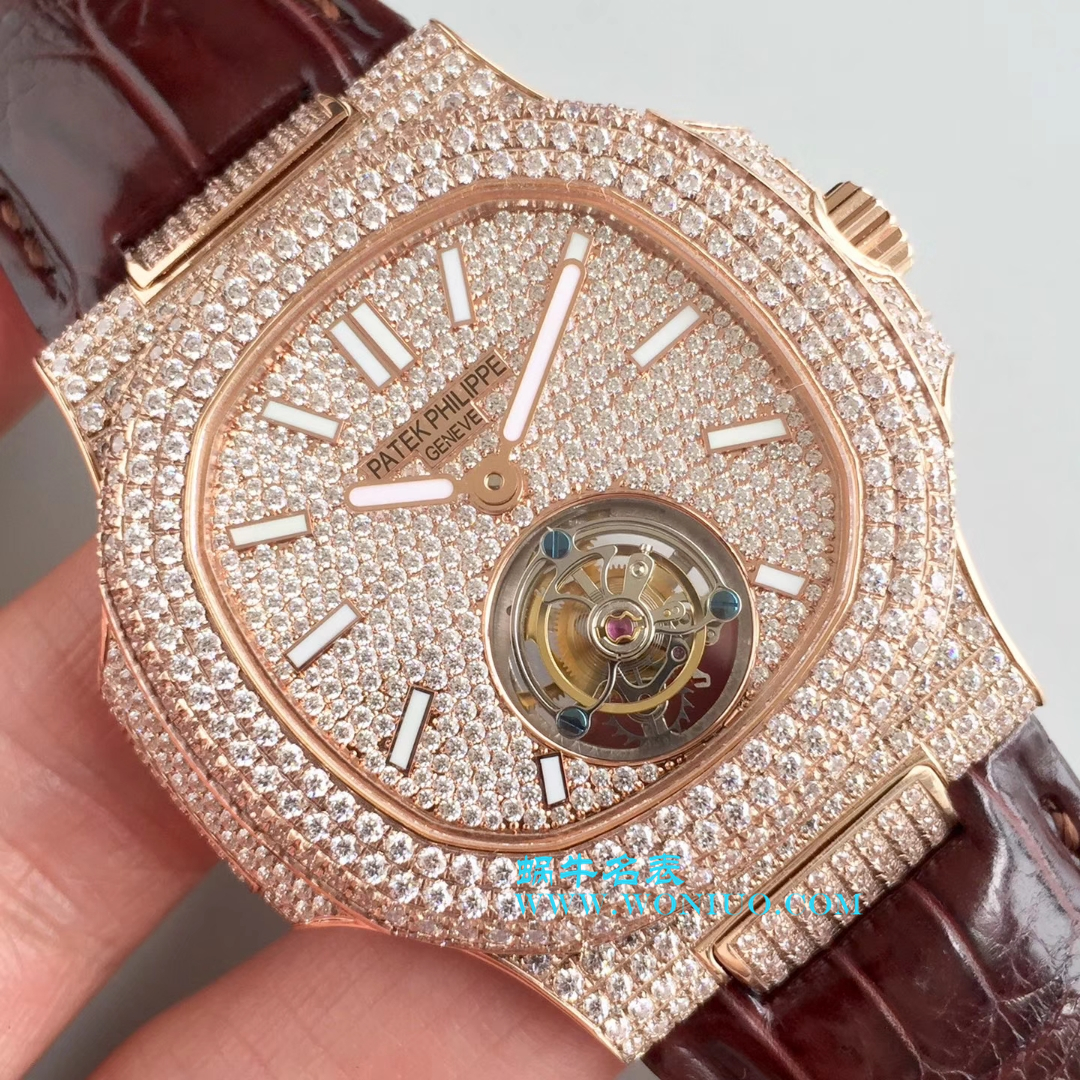 R8出品:新款PATEK PHILIPPE（ PATEK PHILIPPE ）这款豪华 PATEK PHILIPPE 满天星 Tourbillon  wrist watch  / BD167