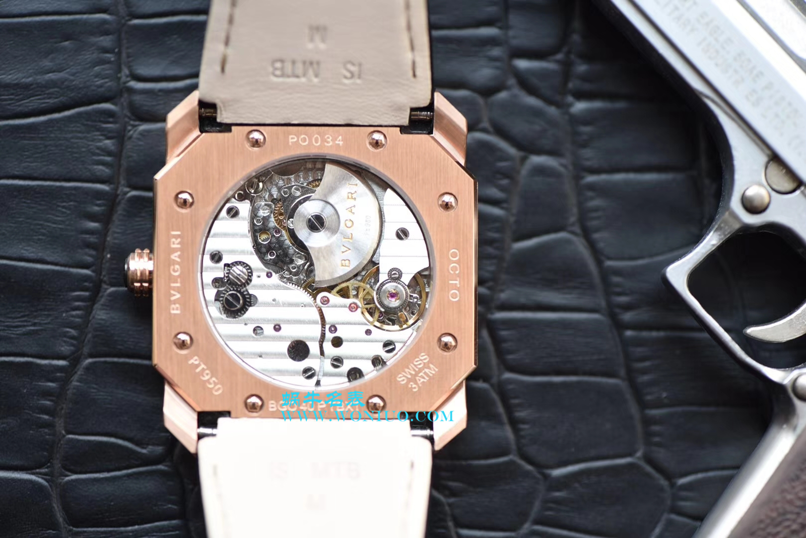 【台湾一比一超A精高仿手表】 BVLGARI OCTO系列102371 BGOP40BGLXT wrist watch  / BGB0018