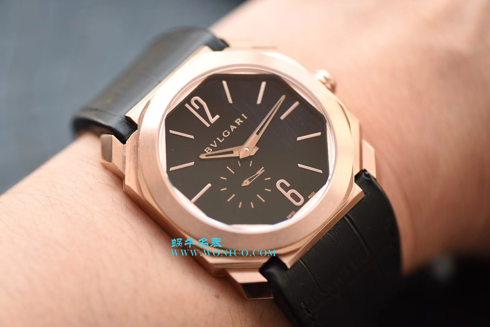 【台湾一比一超A精高仿手表】 BVLGARI OCTO系列102371 BGOP40BGLXT wrist watch  / BGB0018